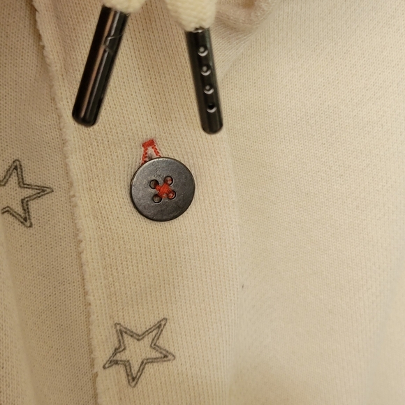 Peace Love World 'Love Unites Us' French Terry Star Jacket - Picture 6 of 11
